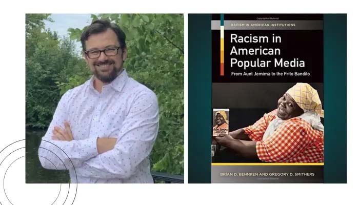 frame one: greg smithers frame two: racism in american popular media book cover - african american woman as aunt jemima