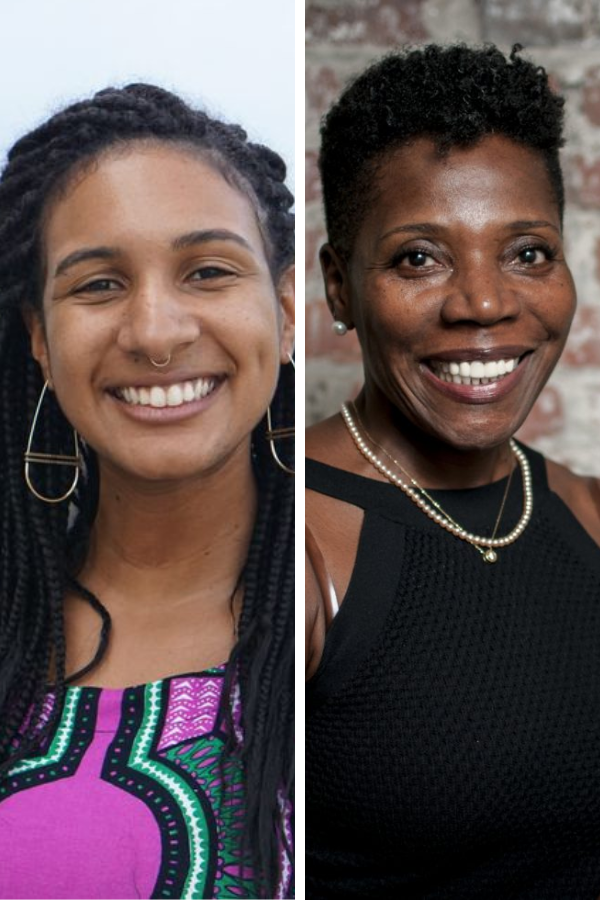 Dr. Marina Magloire and Dr. E. Gaynell Sherrod