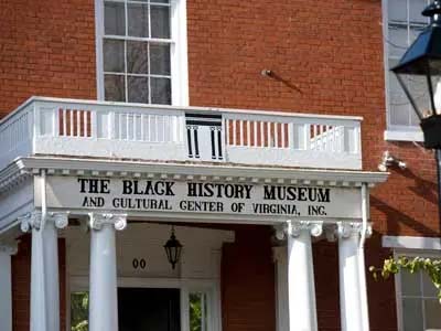 front of the black history museum and cultural center of virginia